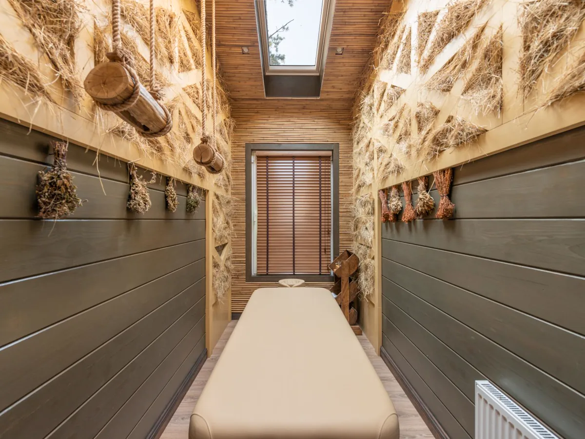 Relaxing massage spa interior in Da Nang