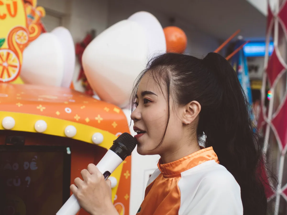 Private karaoke room in Da Nang